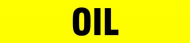 Accuform RTA160SM Roll Tape Pipe Marker: Oil, Roll Size 1" x 54-ft (0)