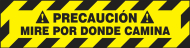 Accuform SHPSR266 6" x 24" Slip-Gard Border Floor Sign: Caution Watch Your Step (0)