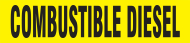Accuform SHRPK258STB Spanish Pipe Marker: Combustible Diesel (0)