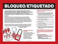Accuform SP124479SP 17" x 22" Safety Posters: Lockout/Tagout (0)