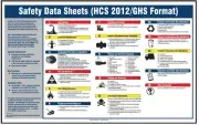 Accuform SP125161SP 17" x 22" SDS Poster: (HCS 2012/GHS Format) Safety Data Sheets (1)