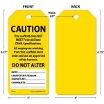 Accuform TAR101 Caution Tags By-The-Roll: Do Not Alter (6)