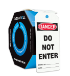 Accuform TAR104 OSHA Danger Tags By-The-Roll: Do Not Enter (0)