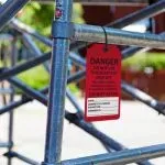 Accuform TAR109 Danger Tags By-The-Roll: Do Not Use This Scaffold Keep Off (4)