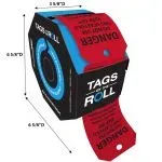 Accuform TAR109 Danger Tags By-The-Roll: Do Not Use This Scaffold Keep Off (5)