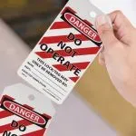 Accuform TAR125 OSHA Danger Tags By-The-Roll: Do Not Operate (3)