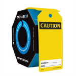 Accuform TAR134 OSHA Caution Tags By-The-Roll: Blank (0)