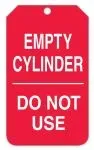 Accuform TAR151 Cylinder Tags By-The-Roll: Empty Cylinder - Do Not Use (1)