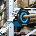 Accuform TAR284 OSHA Notice Tags By-The-Roll: Do Not Enter Area Being Disinfected (1)