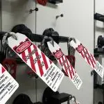 Accuform TAR410 OSHA Danger Tags By-The-Roll: Equipment Locked Out (4)