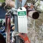 Accuform TAR725 Tags By-The-Roll: Scaffold Inspection (4)