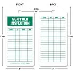 Accuform TAR725 Tags By-The-Roll: Scaffold Inspection (6)