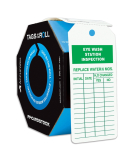 Accuform TAR729 Tags By-The-Roll: Eye Wash Station Inspection (0)
