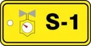 Accuform TDJ302VPM Energy Source Identification Standard Tag: Steam (1)