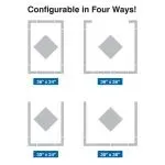 Accuform WFK10 Walk-On Floor Marking Kit - Red Tag Holding Area (2)