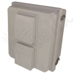 Altelix NF14VFA1C-CDP2 NF Series Fiberglass Weatherproof Vented NEMA Enclosure for Cradlepoint R500-PLTE IBR600 and IBR900 Series LTE Routers (0)