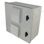 Altelix NFC161608VFHA1C NFC Series 16x16x8 Vented Fiberglass Weatherproof NEMA Enclosure with Cooling Fan 200W Heater 120 VAC Outlets & Power Cord (0)