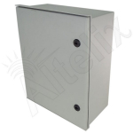 Altelix NFC201608P NFC Series 20x16x8 NEMA 3X Fiberglass Weatherproof Enclosure with Blank Steel Equipment Mounting Plate (0)