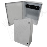 Altelix NFC322412P-RV2U NFC Series 32x24x12 19" Wide 2U Vertical Rack Fiberglass Weatherproof NEMA Enclosure (1)