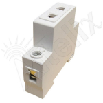 Altelix NHR-2-DIN DIN Rail Mounted 2-Prong USA Power Receptacle with International Compatibility (2)