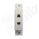 Altelix NHR-2-DIN DIN Rail Mounted 2-Prong USA Power Receptacle with International Compatibility (3)