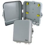 Altelix NP100904 NP Series 10x9x4 IP66 NEMA 4X PC+ABS Weatherproof Utility Box with Hinged Door (1)