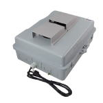 Altelix NP141105VA1C NP Series Gray 14x11x5 Polycarbonate + ABS Vented Weatherproof NEMA Enclosure with Aluminum Mounting Plate 120 VAC Outlets (0)