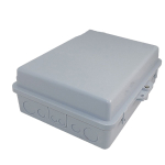 Altelix NP141105 NP Series Gray 14x11x5 PC + ABS Weatherproof Utility Box NEMA Enclosure with Hinged Door (0)