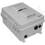 Altelix NP14GYVP-UBQ2 NP14 Series Gray Vented Weatherproof Enclosure for Ubiquiti UniFi Access Hub UA-Hub (1)