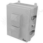 Altelix NP14GYVP-UBQ2 NP14 Series Gray Vented Weatherproof Enclosure for Ubiquiti UniFi Access Hub UA-Hub (0)