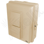 Altelix NP14TNVA1C-ARS2 NP14 Series Light Ivory Weatherproof Vented Enclosure for Arris SURFboard S33 DOCSIS 3.1 Cable Modem with 120VAC Outlets (0)