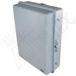 Altelix NP171406AU NP Series 17x14x6 Polycarbonate + ABS Weatherproof NEMA Enclosure with 100-240 VAC Universal Power Outlet (0)
