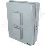 Altelix NP17AVGY-SBX1 NP Series Enclosure for SuperBOX S5 Max S5 Pro S6 Max and S6 Ultra with Cooling Fan 120VAC Outlets and Power Cord (0)