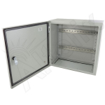 Altelix NS161608-DIN NS Series 16x16x8 Industrial DIN Rail NEMA 4X Steel Weatherproof Enclosure (1)