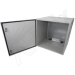 Altelix NS242424VA1C NS Series 24x24x24 Vented Steel Weatherproof NEMA Enclosure with Dual 120 VAC Duplex Outlets and Power Cord (1)