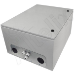 Altelix NS282416VP NS Series 28x24x16 Vented Steel Weatherproof NEMA Enclosure with Steel Equipment Mounting Plate (0)