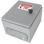 Altelix TBS12-1 12x10x6 Steel Outdoor Weatherproof NEMA 4X Phone Call Box with Emergency Phone Label (0)