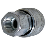 American Lube MSCF22-000 MS Series, 1/4" Capacity Air Coupler 1/4" NPT (F) Thread Size (2)