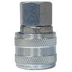 American Lube MSCF22-000 MS Series, 1/4" Capacity Air Coupler 1/4" NPT (F) Thread Size (0)