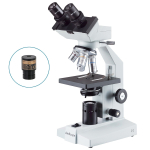 AmScope B100 B100 Series Biological Binocular Compound Microscope With 20W Halogen and Optional Digital Camera (1)