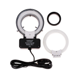 AmScope SM-4BZ-FRL-WB SM-4B Series Boom Stand Stereo Microscope 3.5X-90X Magnification w/ Fluorescent Light For Circuit Board Assembly (5)