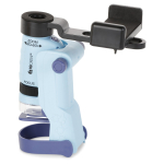 AmScope HH612 IQCrew 60X-120X Magnification Portable Battery Operated LED Kid's Handheld Microscope w/ Smartphone Mount, Slides and more (1)