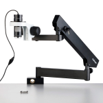 AmScope HHD2100HD-ASB HHD Series All-In-One 2.1MP Professional Polarizing 1080p Handheld Digital HDMI Microscope w/ 10X-280X + LED Ring Illuminator + Articulating Arm Base Plate (9)