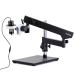 AmScope HHD2100HD-ASB HHD Series All-In-One 2.1MP Professional Polarizing 1080p Handheld Digital HDMI Microscope w/ 10X-280X + LED Ring Illuminator + Articulating Arm Base Plate (5)