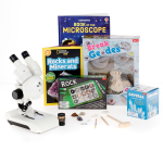 AmScope KVB-GEO-122-DIS Kid's Natural Geode Discoverer Series Set Deluxe All-In-One Stereo Microscope, Ultimate Natural Geode Exploration Set and more (0)