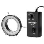 AmScope LED-144 144-LED Microscope Ring Light with Adapter (0)