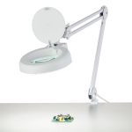 AmScope MAG5-90D5 2.25X Magnification 5" Diameter Lens 90 LED Desk Clamp Magnifying Lamp (0)