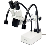 AmScope SE420-2L-E2 20X Binocular Stereo Boom Microscope w/2MP Digital Eyepiece (0)