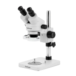 AmScope SM-1BS-FRL-10M SM-1 Series Inspection and Dissecting Zoom Binocular Stereo Microscope 7X-45X w/ 8W Fluorescent Ring Light and 10MP USB 2.0 C-mount Camera on Compact Pillar Stand (0)