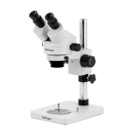 AmScope SM-1BS-V203 SM-1B Series Zoom Binocular Stereo Microscope 7X-45X Magnification On Table Pillar Stand (0)